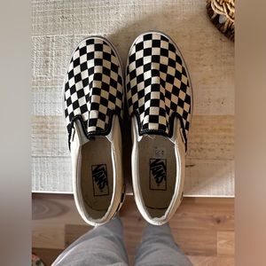 Checkered vans